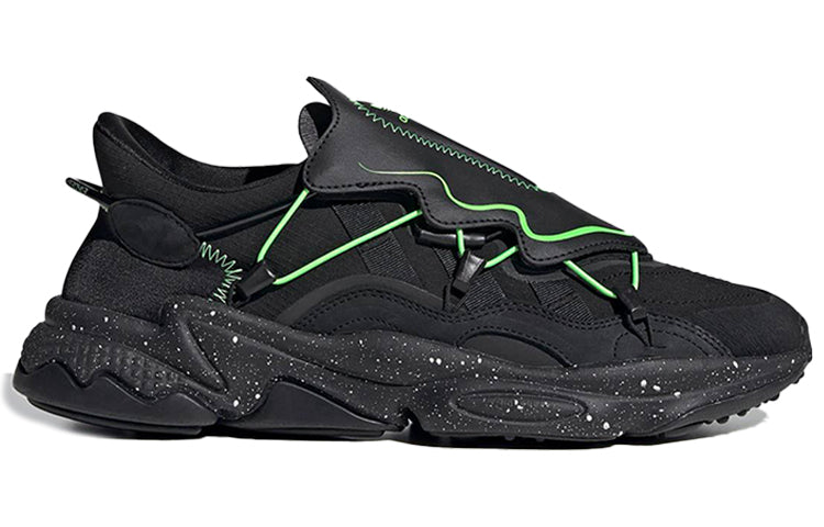 adidas Ozweego 'Black Solar Green' FZ1955
