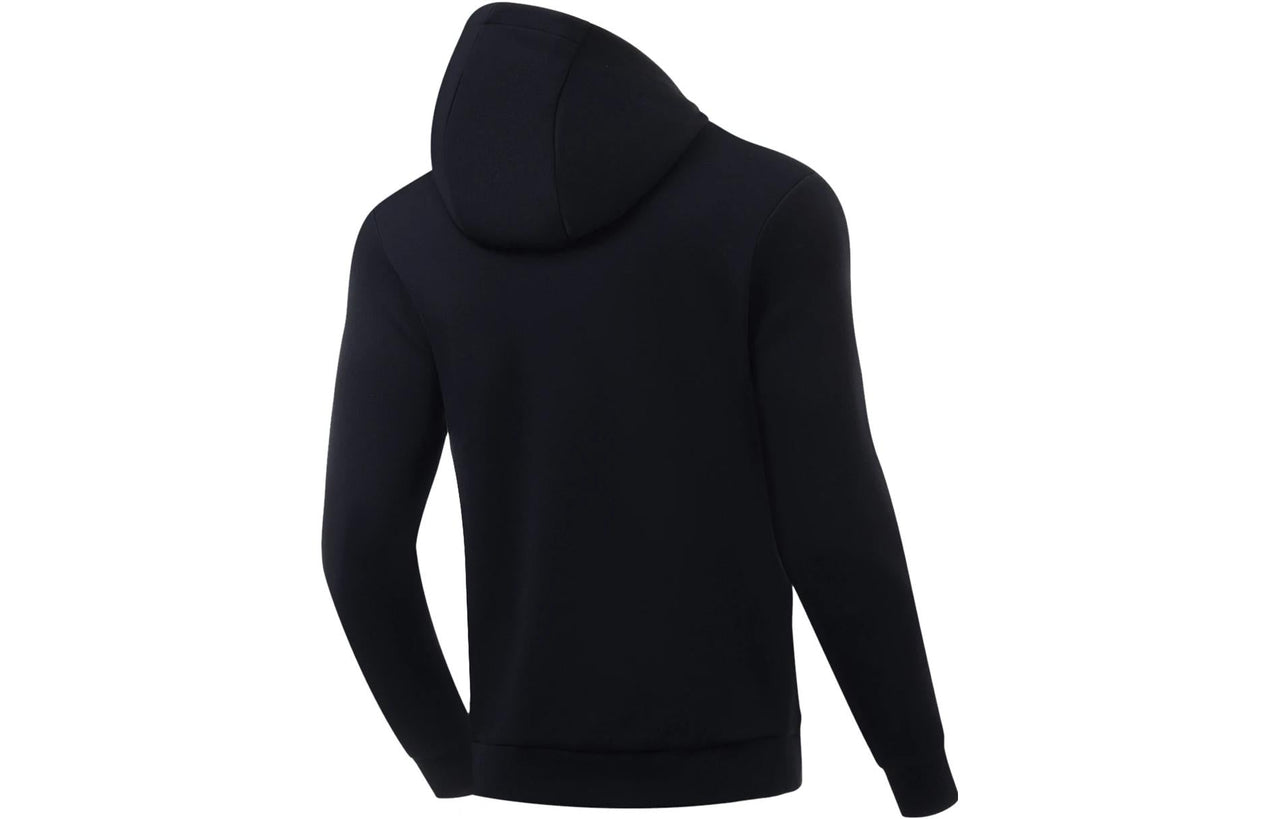 Li-Ning Logo Training Regular Fit Hooded Jacket 'Black' AWDT113-1