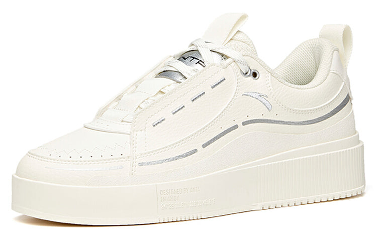 ANTA Skateboarding Series Sneakers 'White Silver' 912118031-10