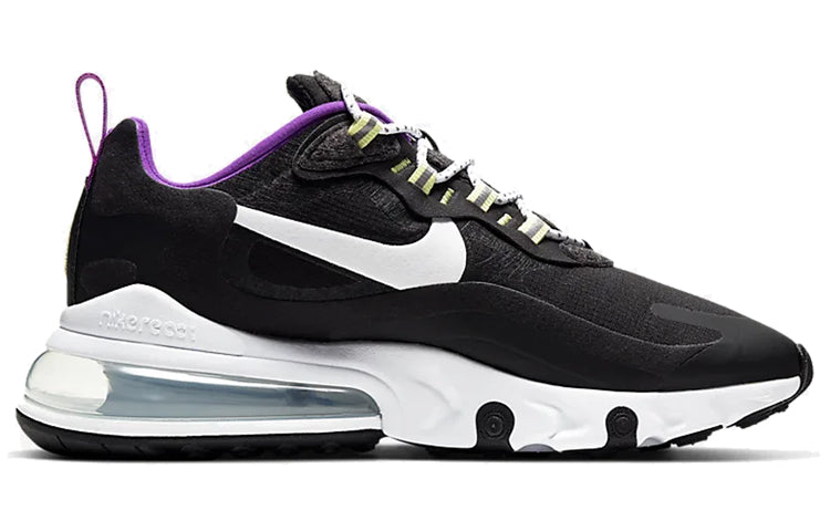 (WMNS) Nike Air Max 270 React SE 'Black White Vivid Purple' CV7956-011