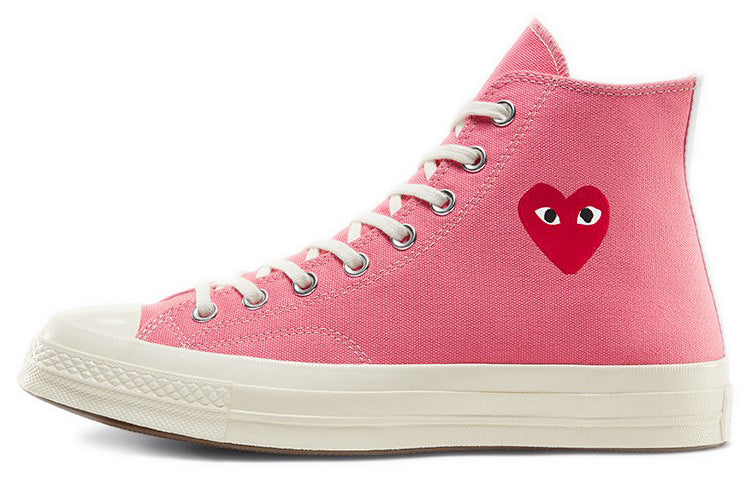 Converse x COMME des GARCONS PLAY Chuck 70 High 'Bright Pink' 168301C