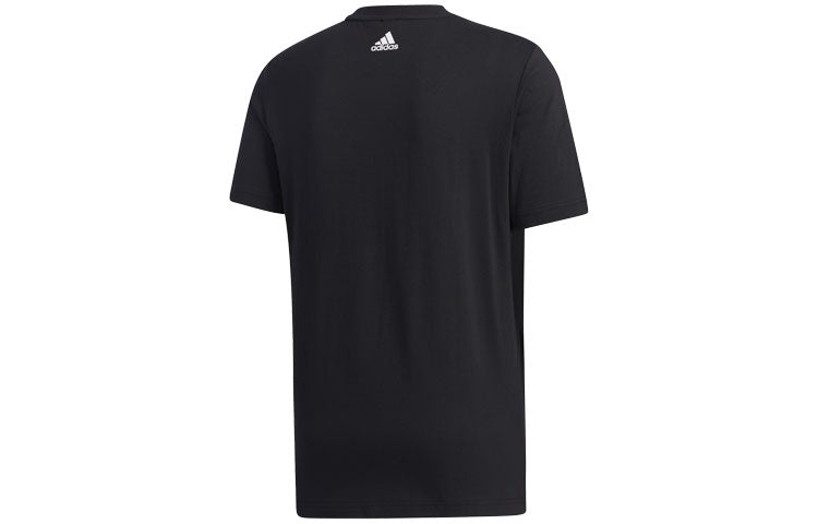 adidas Fi Tee Sub Bos Logo Printing Round Neck Short Sleeve Black GP0965