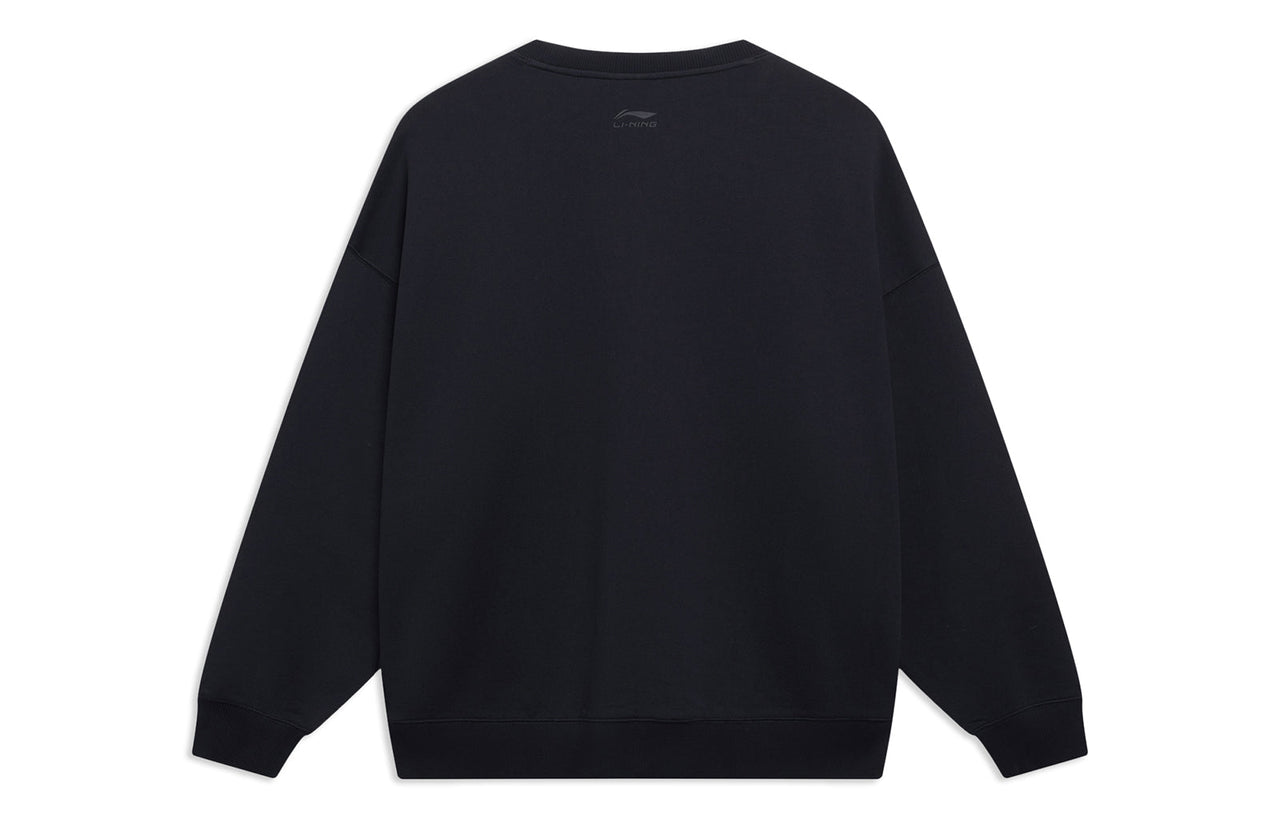 Li-Ning Counterflow Cartoon Rabbit Graphic Sweatshirt 'Black' AWDT527-3