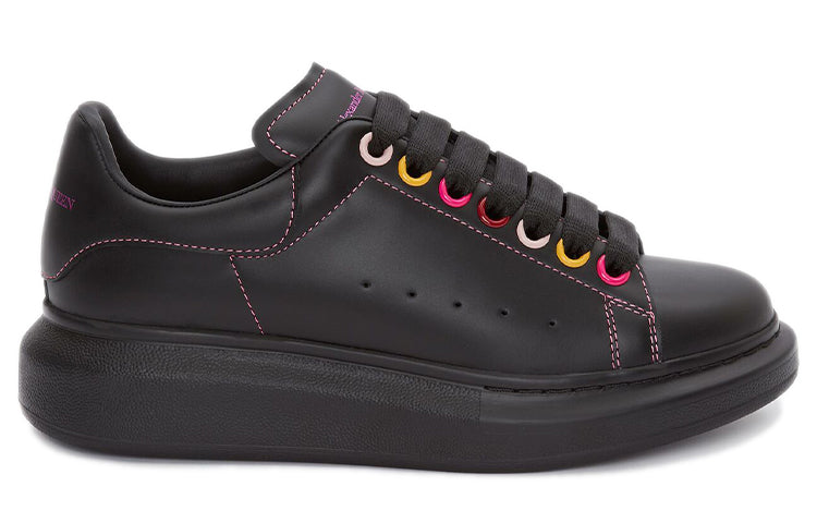 (WMNS) Alexander McQueen Oversized Sneaker 'Black Rainbow' 553770WHZ4S1312