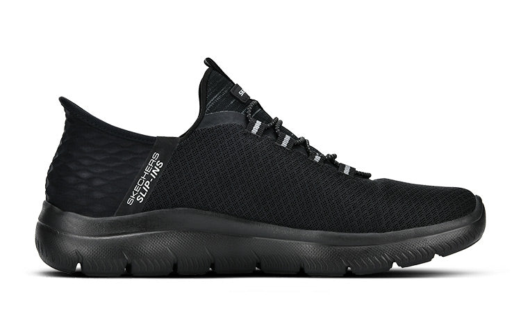 Skechers Slip-On Tennis Shoes 'Black' 232457-BBK