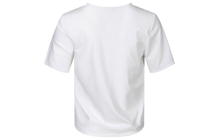 (WMNS) Nike Air Dri-FIT Quick Dry Casual Sports Running Short Sleeve 'White' CU3059-100