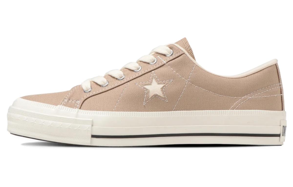 Converse One Star J VTG Canvas Shoes 'Brown White' 35200570