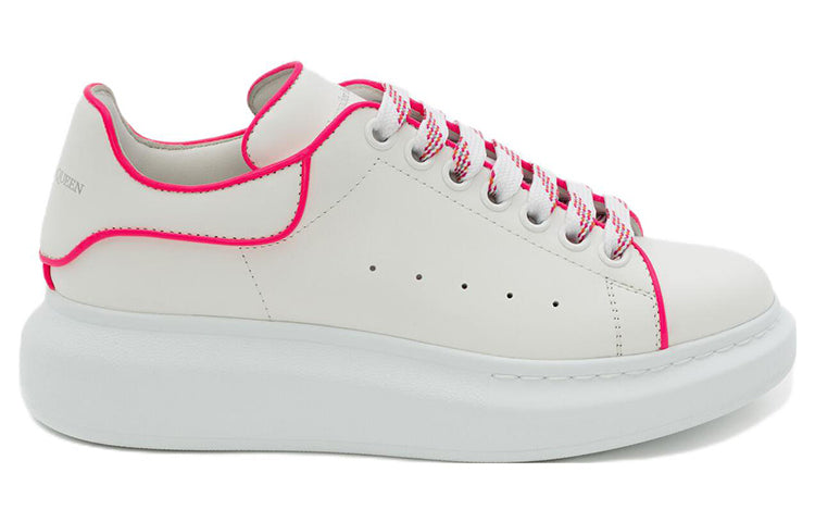 (WMNS) Alexander McQueen Oversized Sneakers 'Fluo Pink' 697600WIBNI9757