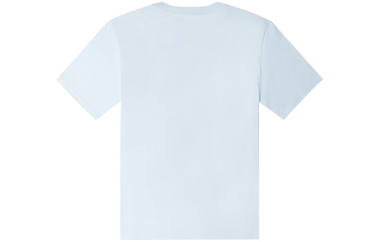 Converse Go-To Embroidered Star Chevron Standard-Fit T-Shirt 'Light Blue' 10023876-A17