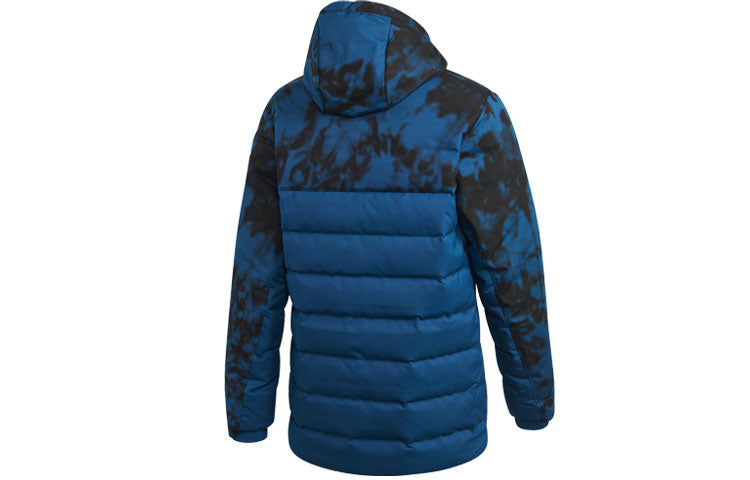 adidas Arsenal Soccer/Football Sports hooded down Jacket Blue FQ6931