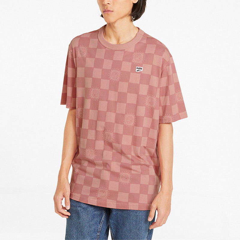 PUMA Downtown Aop Tee 'Pink' 535365-24