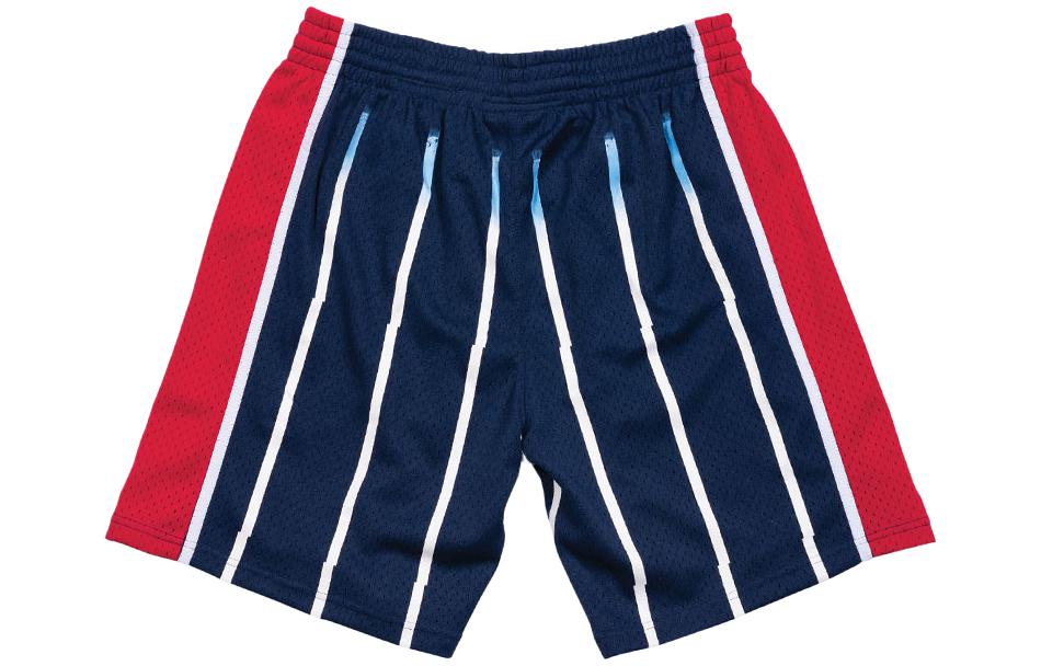 Mitchell & Ness NBA Swingman Shorts Houston Rockets Road 1996-97 'Navy White' SMSHGS18234-HRONAVY96