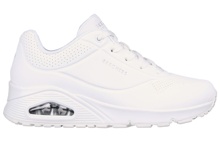(WMNS) Skechers Uno Stand on Air 'White' 73690-W