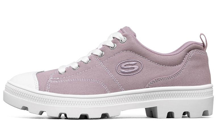 (WMNS) Skechers Roadies Low-Top Canvas Shoe Pink 74370-MVE