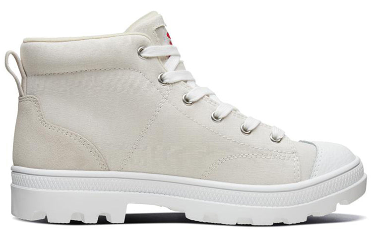 (WMNS) Skechers Roadies High-Top Canvas Shoes White 74380-NAT