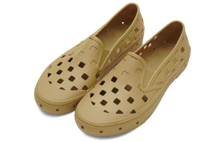 Vans Trek Slip-On Low Tops Casual Skateboarding Shoes Unisex Yellow VN0A5HF8BAE