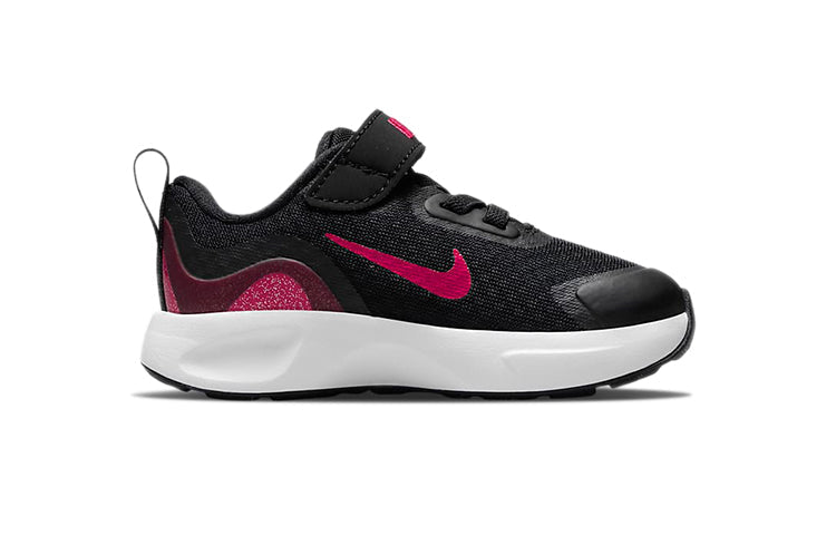 (TD) Nike WearAllDay Low-Top Running Shoes Black/White/Pink CJ3818-016