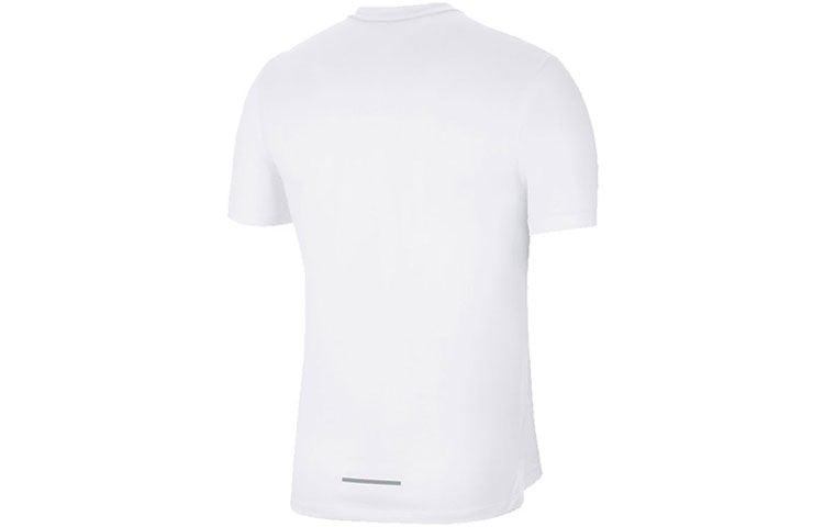 Nike DRI-FIT Quick Dry Reflective Casual Sports Running White CU0327-100