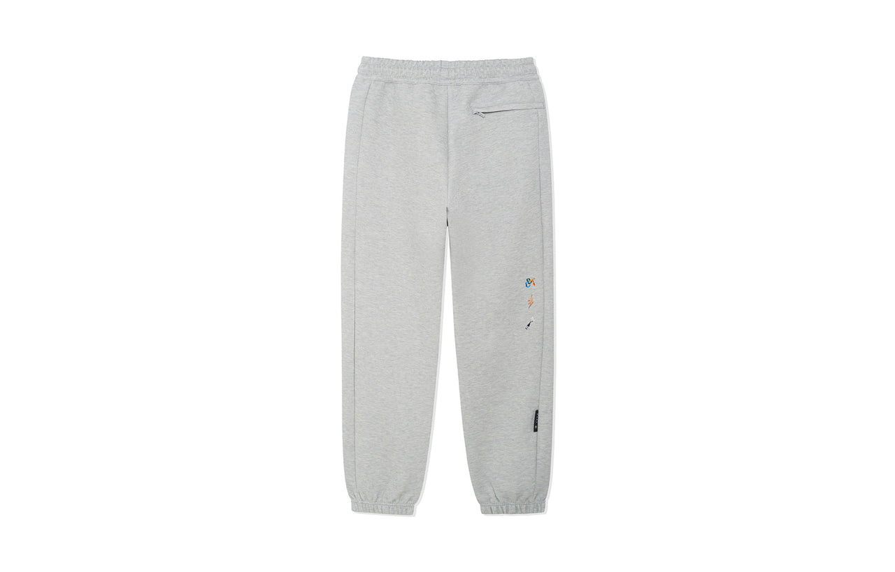 Li-Ning Way Of Wade Logo Joggers Sweatpants 'Grey' AKLSE13-2