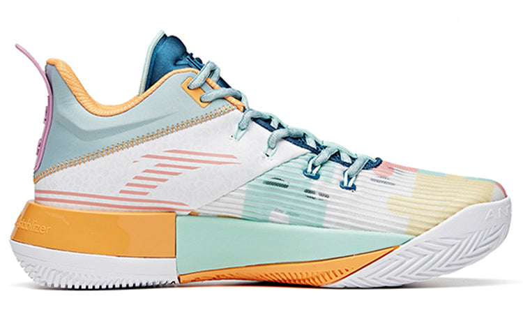 ANTA Klay Thompson Crazy 4 Attack 2 Basketball Shoes 'White Multi' 112031107-6