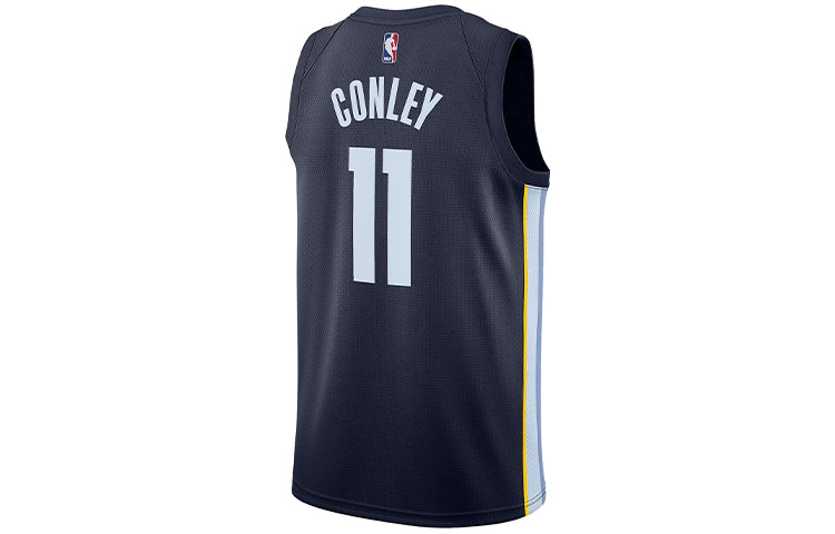 Nike NBA Team limited Jersey SW Fan Edition Gray Memphis Grizzlies 11 Navy Blue Dark blue 864485-420