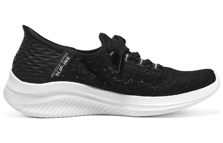 (WMNS) Skechers Martha Stewart x Slip-ins Shoes 'Black White' 896177-BKW