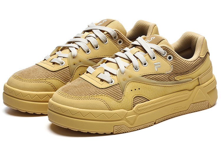 (WMNS) FILA FUSION Bank Skate Shoes 'Yellow' T12W242205FSI