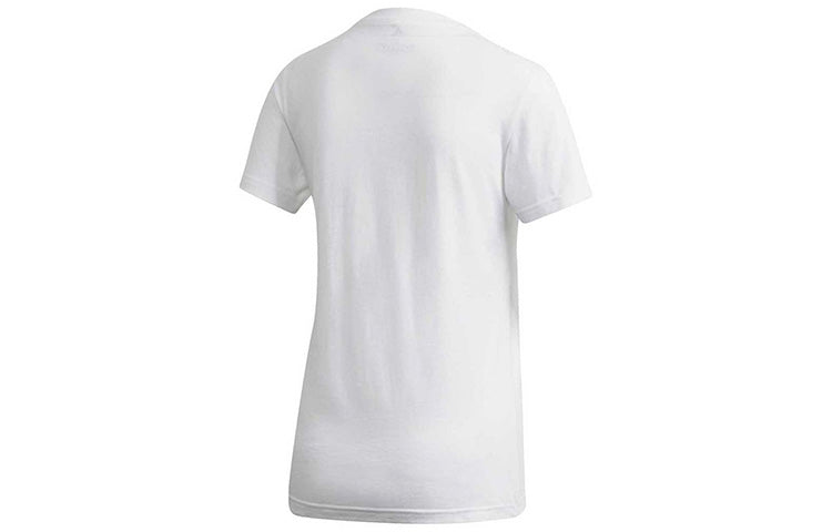 (WMNS) adidas Training Sports Round-neck Short-sleeve Tee White FJ5012