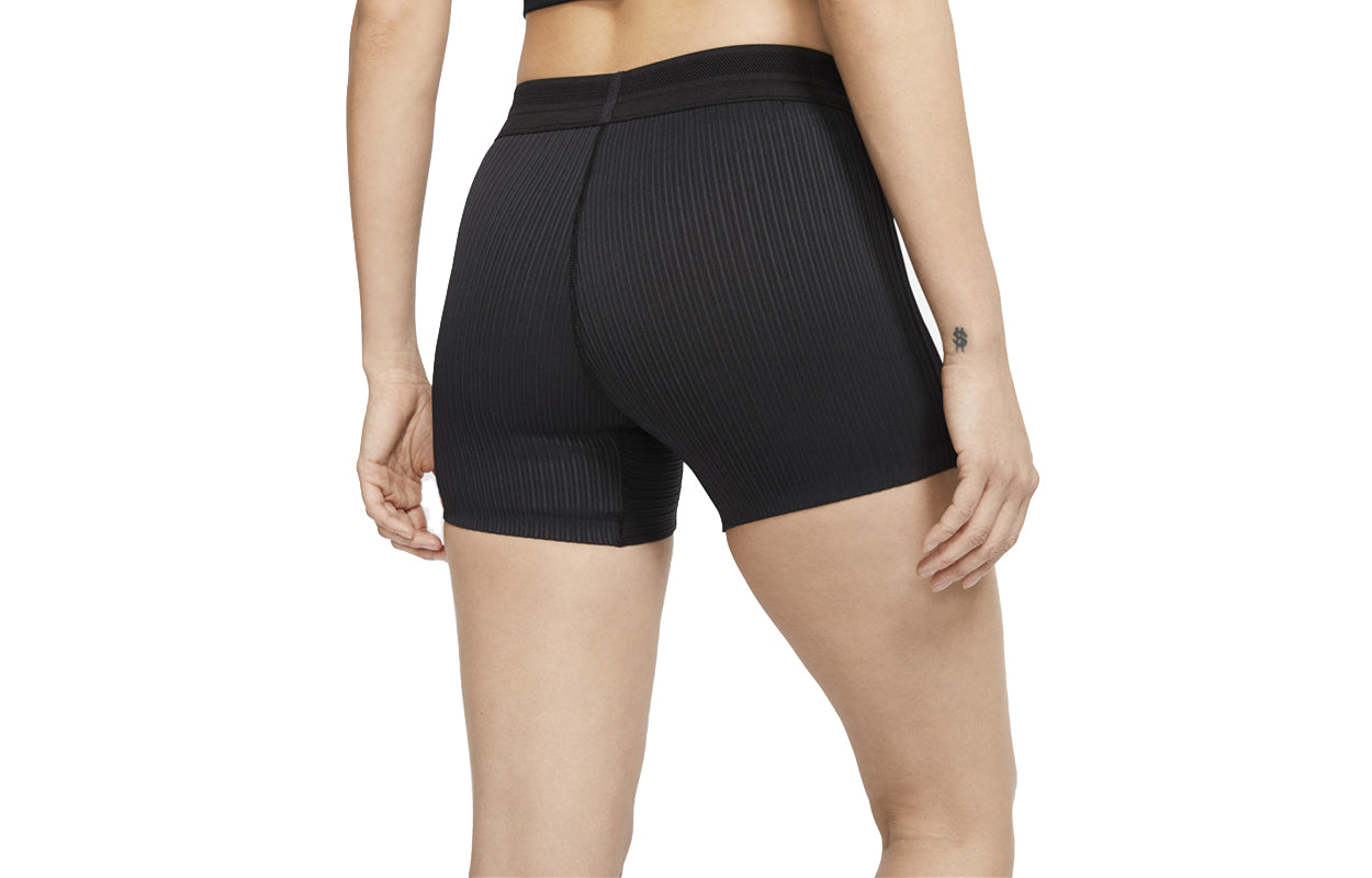 (WMNS) Nike Aeroswift Casual Sports Breathable Tight Running Shorts Black CJ2368-010