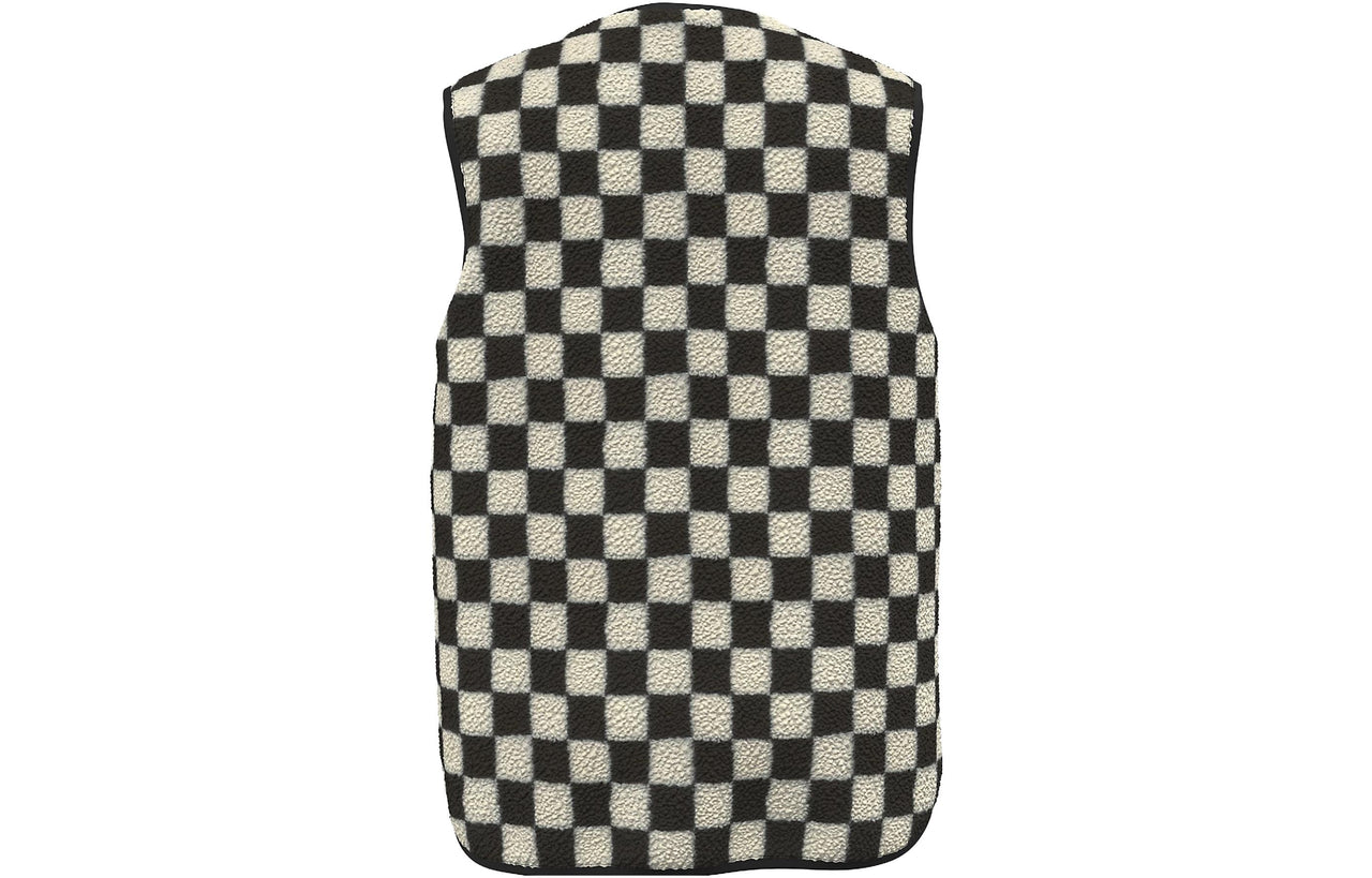 (WMNS) Vans Mason Reversible Vest 'Black White' VN00075NBLK