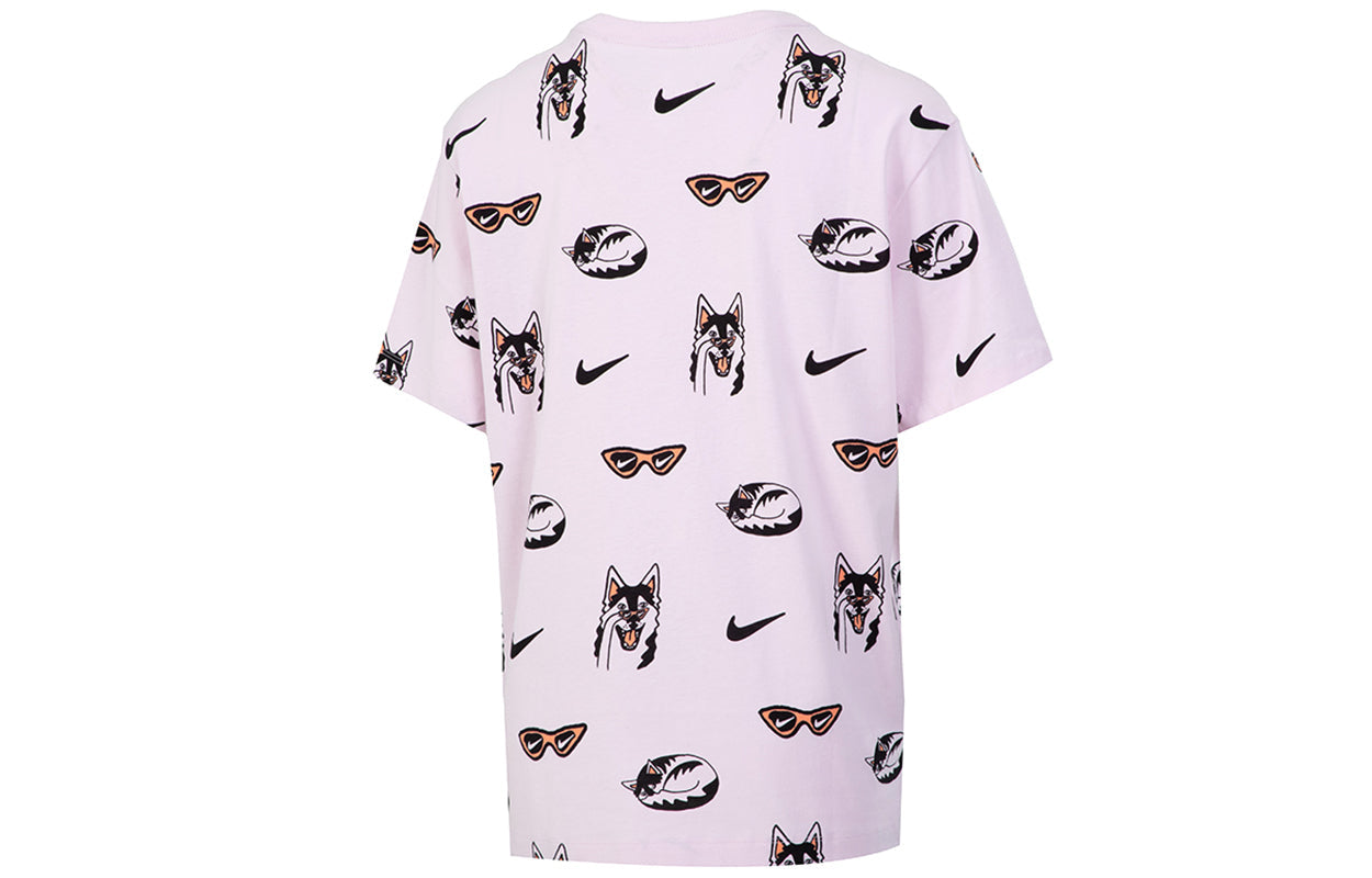 (WMNS) Nike AS W Nike Sportswear BF Dog AOP Regal PINK DJ1833-695