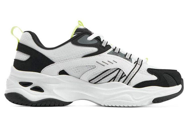 (WMNS) Skechers D'lites 4.0 'White Black' 896134-WBK