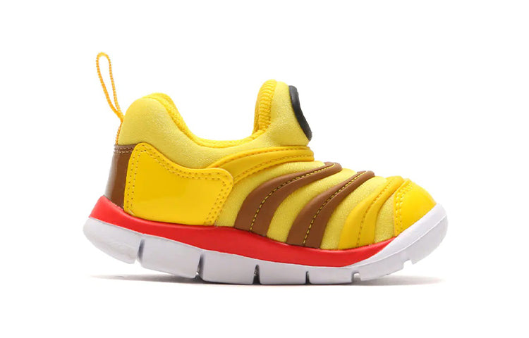 (TD) Nike Dynamo Free SE Low-Top Running Shoes Yellow 343938-703