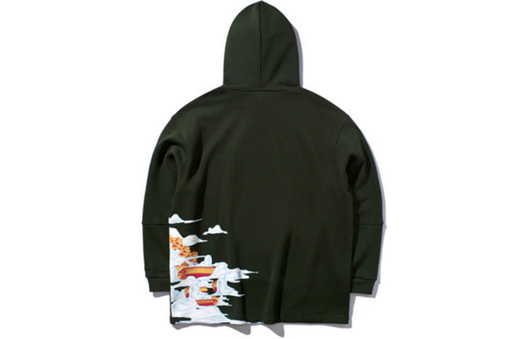 Li-Ning x XLARGE BadFive Graphic Hoodie 'Black' AWEP029-1