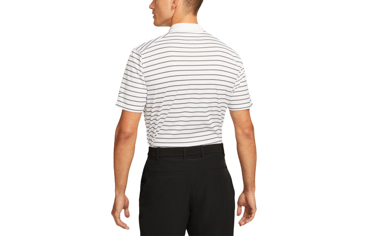 Nike Dri-Fit Golf Polo Shirt 'White Grey Black' DH0836-100