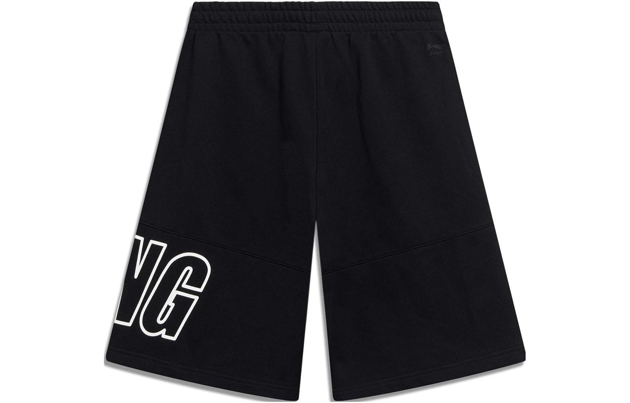 Li-Ning Anything Is Possible Graphic Shorts 'Black' AKST597-2