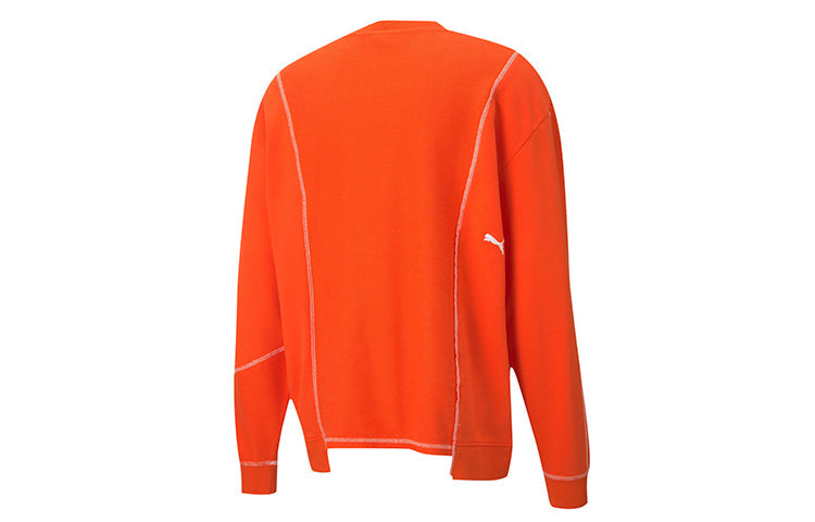 PUMA x ATTEMPT Crossover Round Neck Casual Cherry Red 598272-45