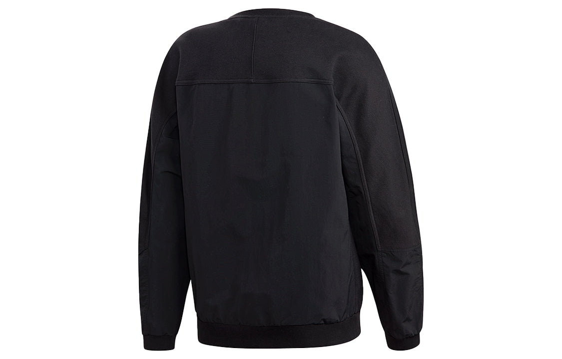 adidas originals Retro Round Neck Pullover Black DH2260