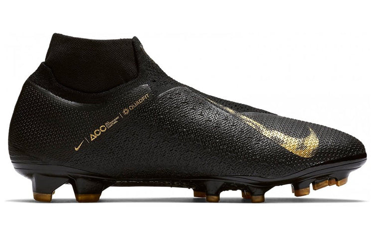 Nike Phantom Vision Elite DF FG 'Black Metallic Vivid Gold' AO3262-077
