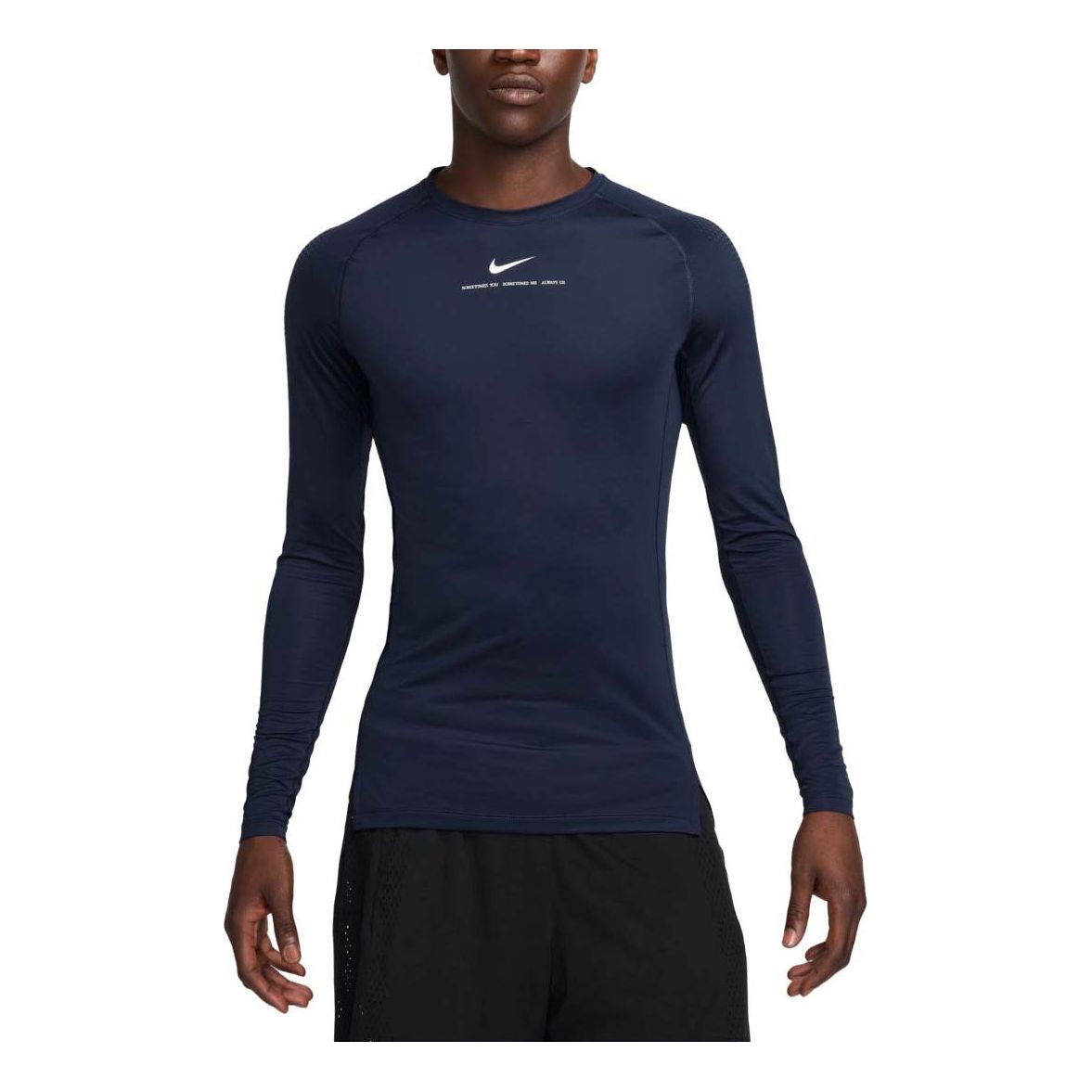 Nike x NOCTA Long Sleeve Base Layer Top Asia Sizing 'Navy' DN0002-419