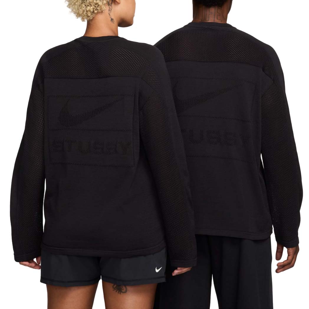 Nike x Stussy Long Sleeve Jesrey Asia Sizing 'Black' HF3899-010