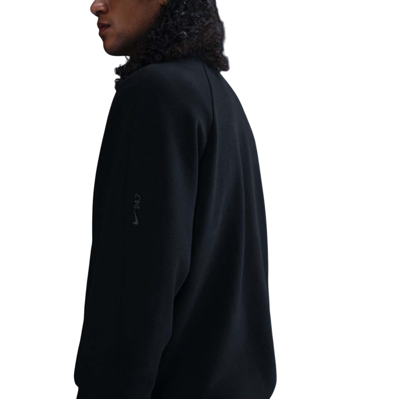 Nike 24.7 Impossiblysoft Dri-FIT 1/2-Zip Top Asia Sizing 'Black' HQ6954-010