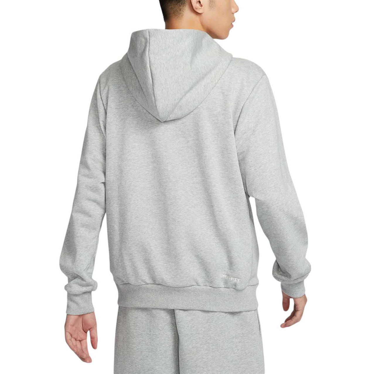 Nike Standard Issue Dri-FIT Full-Zip Basketball Hoodie Asia Sizing 'Dark Grey Heather' FZ0223-063