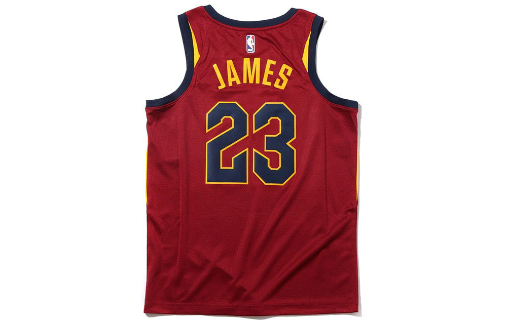 Nike NBA Jersey icon edition Basketball SW Fan Edition Cleveland Cavaliers LeBron James No. 23 Red 864467-677