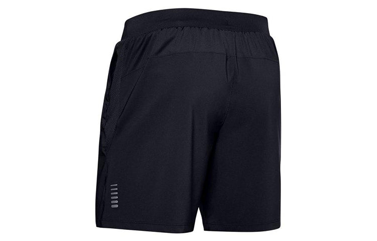 Under Armour Qualifier SpeedPocket 7 inch Shorts 'Black' 1350888-001