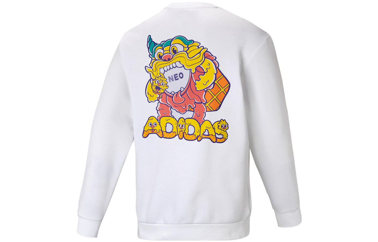 adidas Neo Graphic Sweaters 'White' IC9247