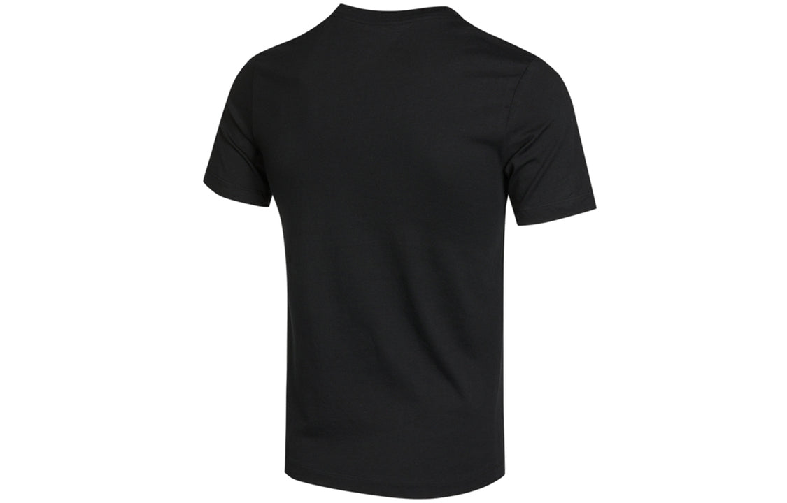 Nike Contrasting Colors Logo Printing Sports Round Neck Short Sleeve Black DM3548-010