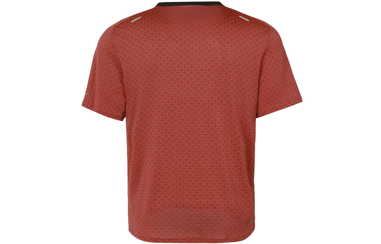 Men's Nike Alphabet Printing Breathable Round Neck Short Sleeve Light Red T-Shirt DD4796-010