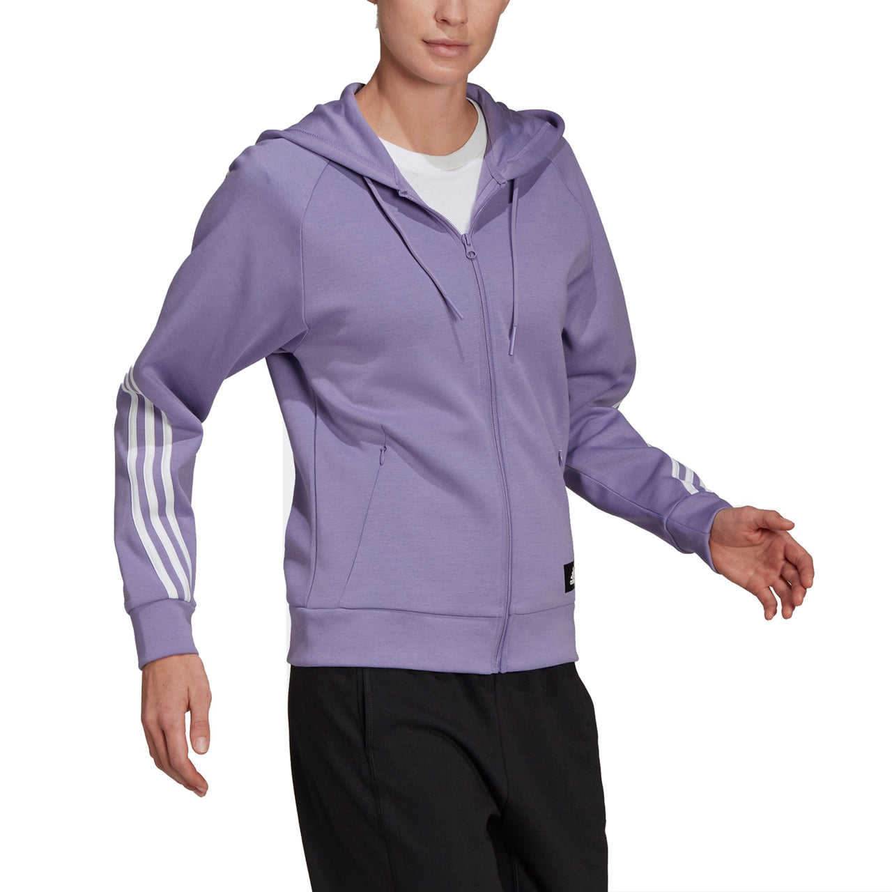 (WMNS) adidas Future Icon Lilac Hooded Jacket 'Purple' HC1637