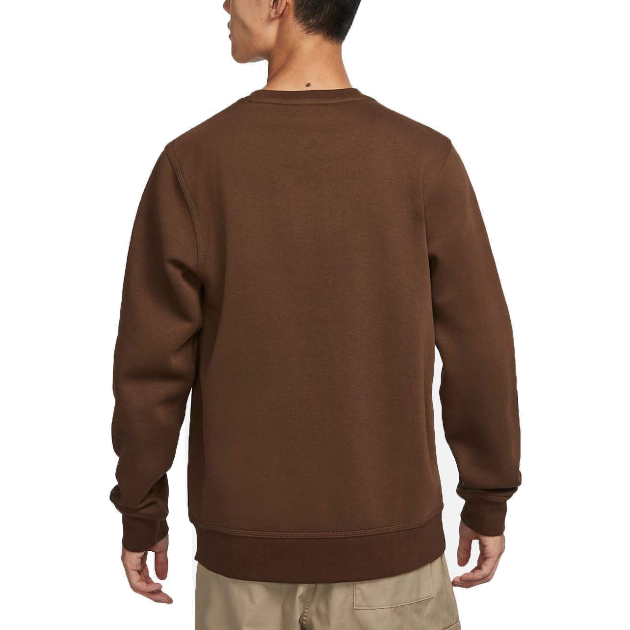 Nike Sportswear Swoosh Sweatshirt Asia Sizing 'Brown' 623459-259
